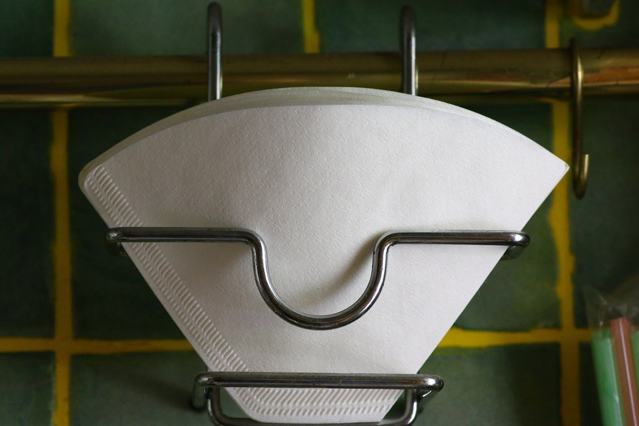 pile of coffee filters