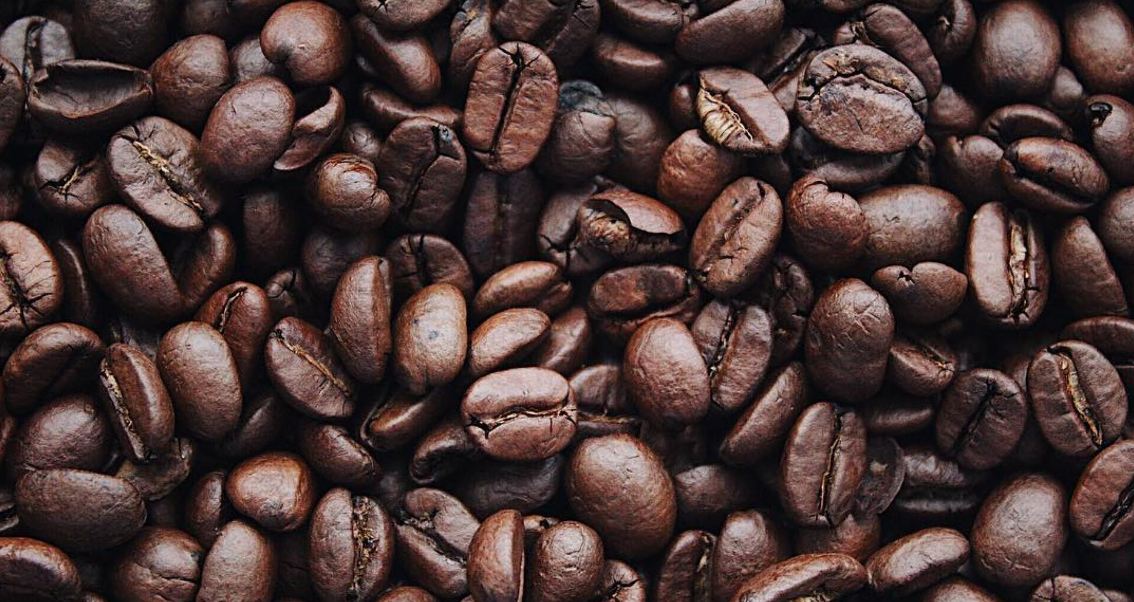 Roasted coffee beans