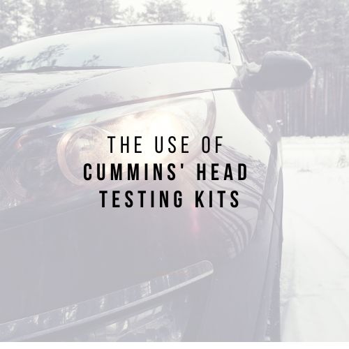 The use of Cummins' head testing kits