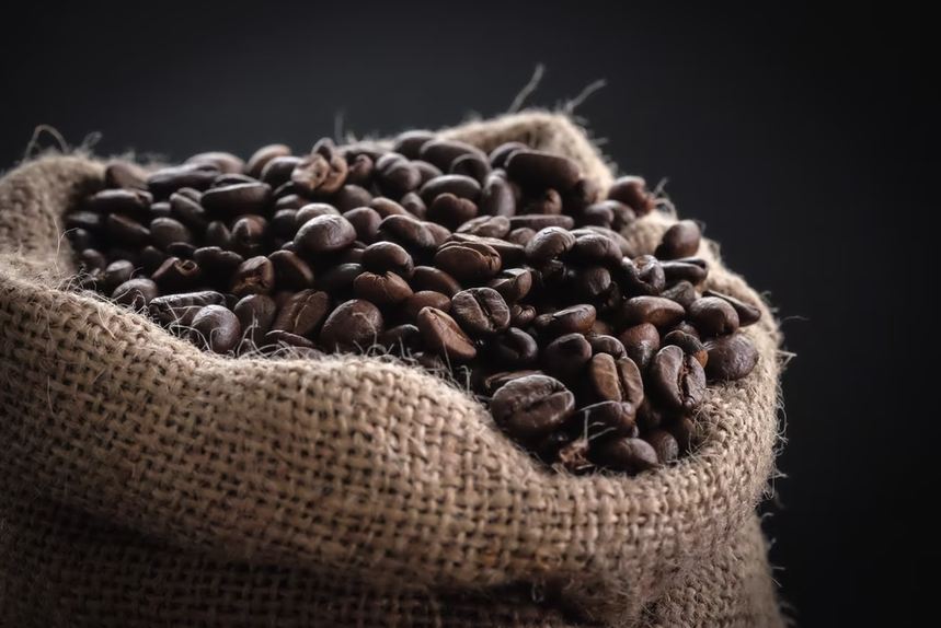 Image showing a bag of coffee beans.