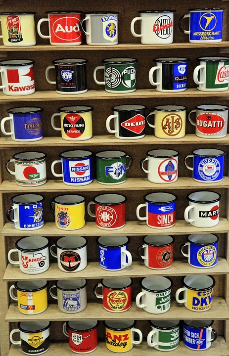 Mugs with different designs